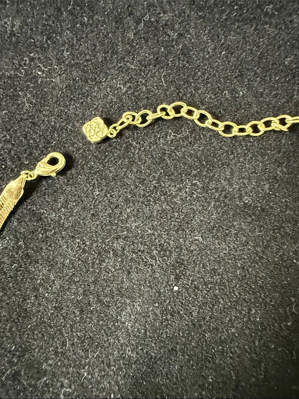 Gold Floral Accent Choker Necklace - Women Jewelry - Picture 3 of 3
